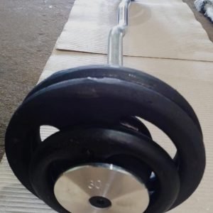 Barra Montada Pintada W musculação atacado academia