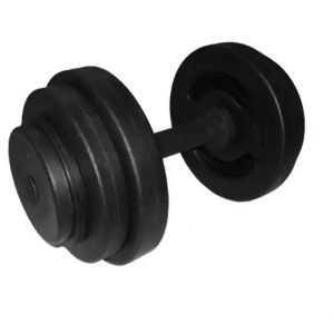 Dumbbell Injetado Montado atacado academia musculação