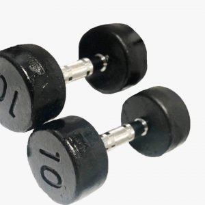 Dumbbell Monobloco Pintado Pegada Cromada atacado academia