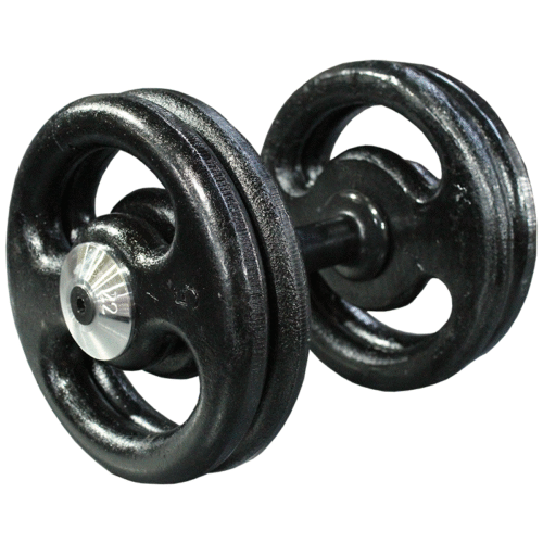 Dumbbell Pintado Pegada Emborrachada atacado