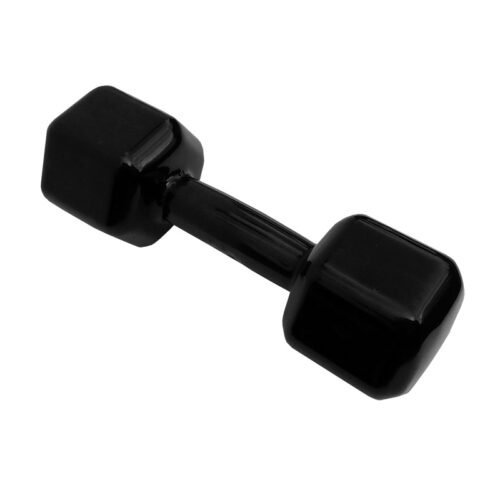 Halter Sextavado Emborrachado atacado musculação