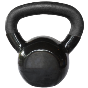 Kettlebell Ironcast Emborrachado Alça Pintada atacado academia