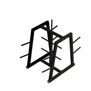 Expositor Anilha Gaiola 500kg atacado academia