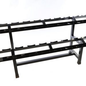 Expositor Dumbbell Montado 10 Pares atacado academia