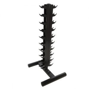 Expositor Dumbbell Sextavado Torre atacado academia