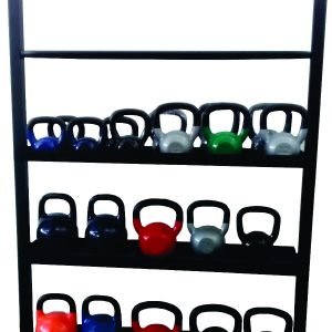 Expositor Kettlebell e Wall Ball atacado academia